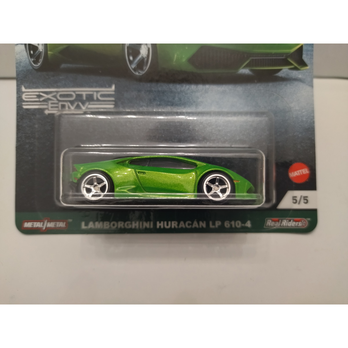 LAMBORGHINI HURACAN LP 610 4 EXOTIC ENVY 5 5 1 64 HOT WHEELS PREMIUM