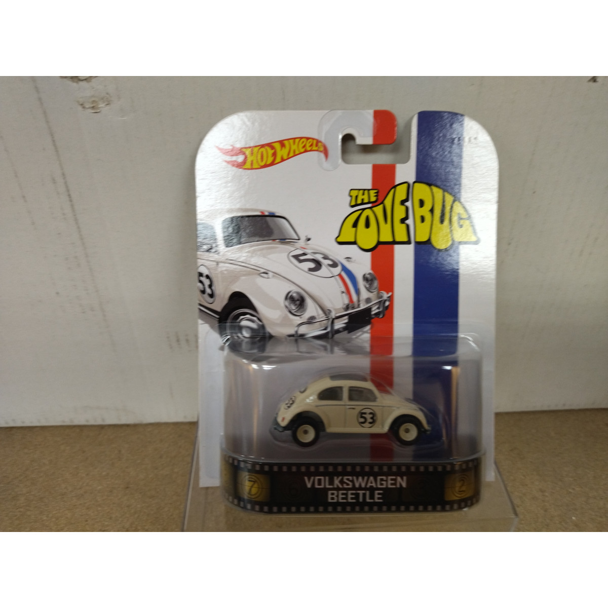 Volkswagen Beetle The Love Bug N Hot Wheels Premium Bcn Stock Cars