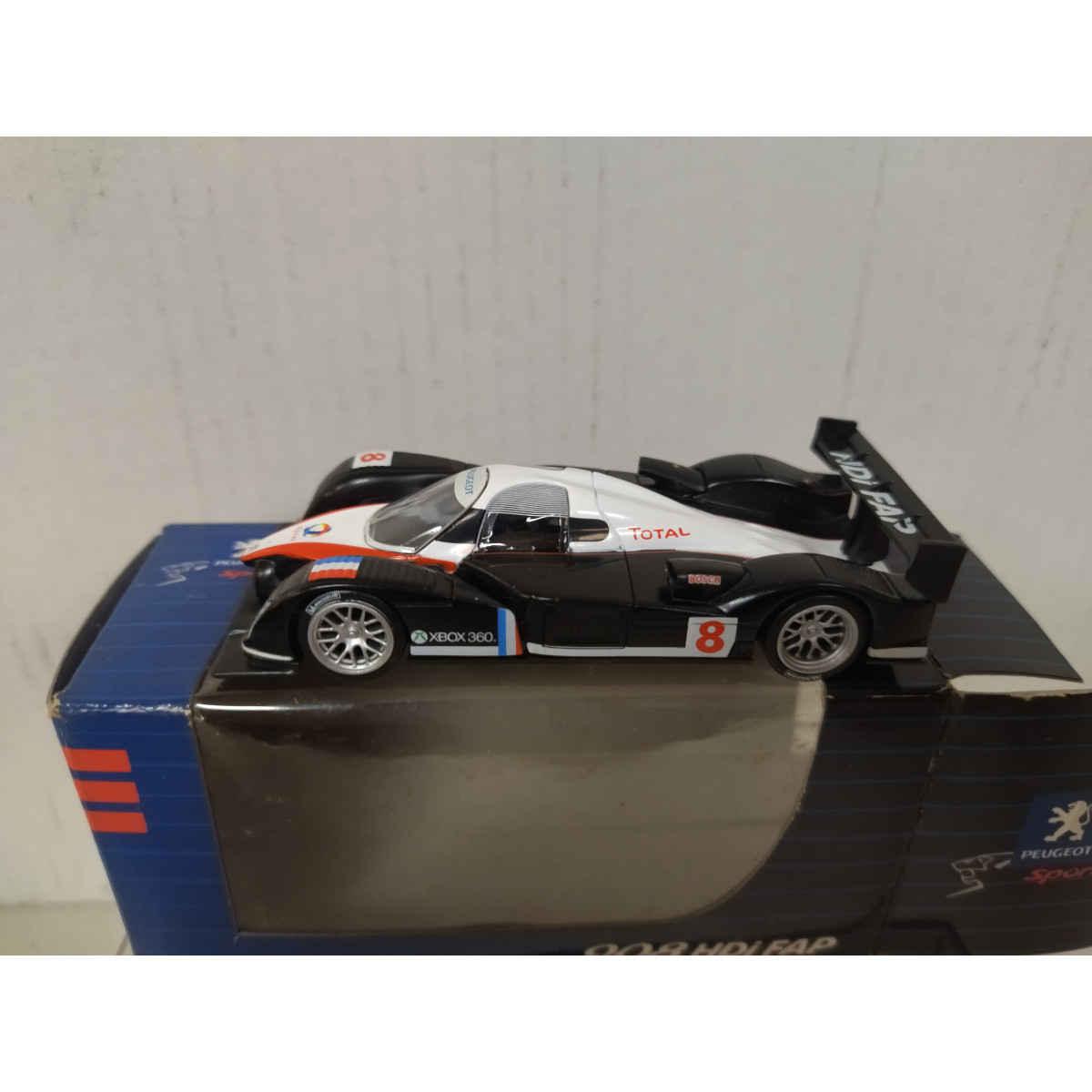 PEUGEOT 908 HDi FAP N8 24 H LE MANS Apx 1 64 NOREV 3 INCHES 7 5cm