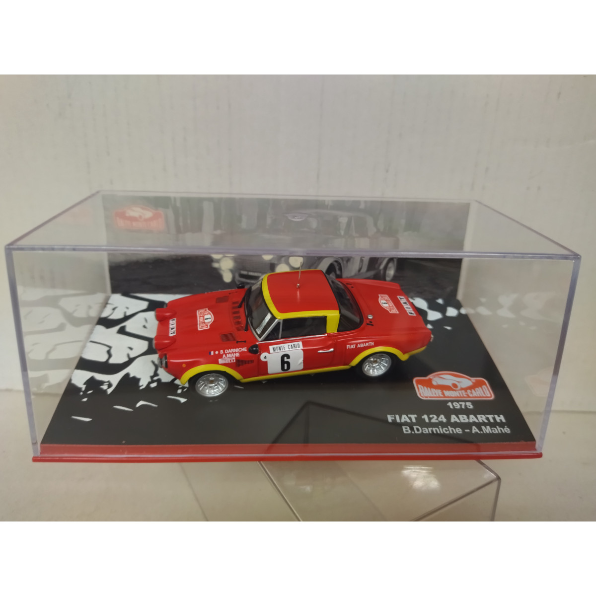 Fiat Abarth Rally Monte Carlo B Darniche Altaya Ixo Bcn