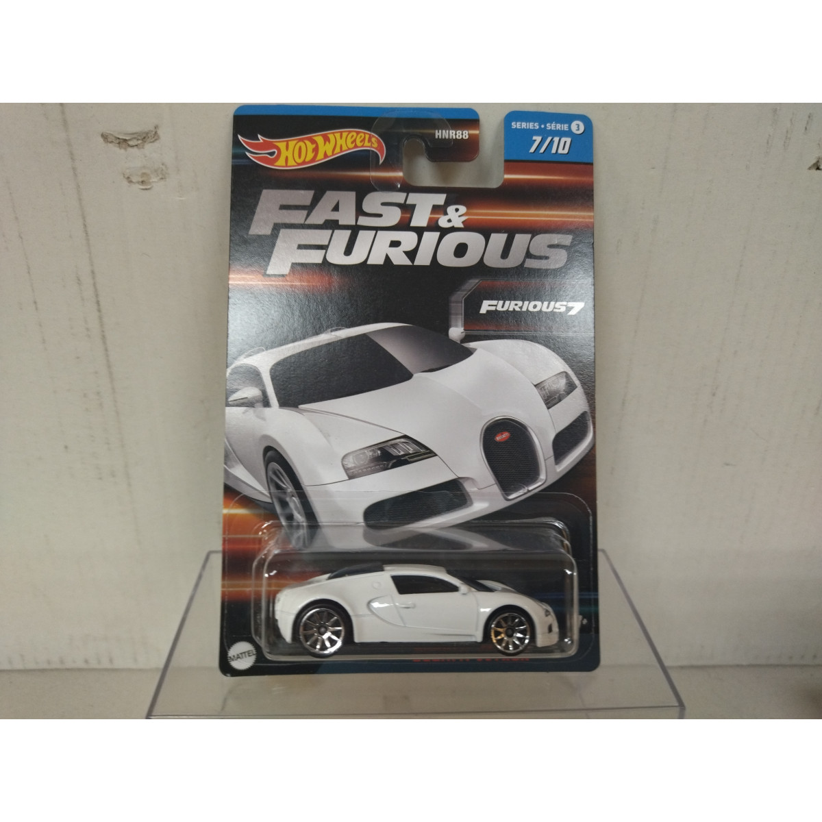 Bugatti Veyron White Fast Furious Hot Wheels Bcn Stock Cars