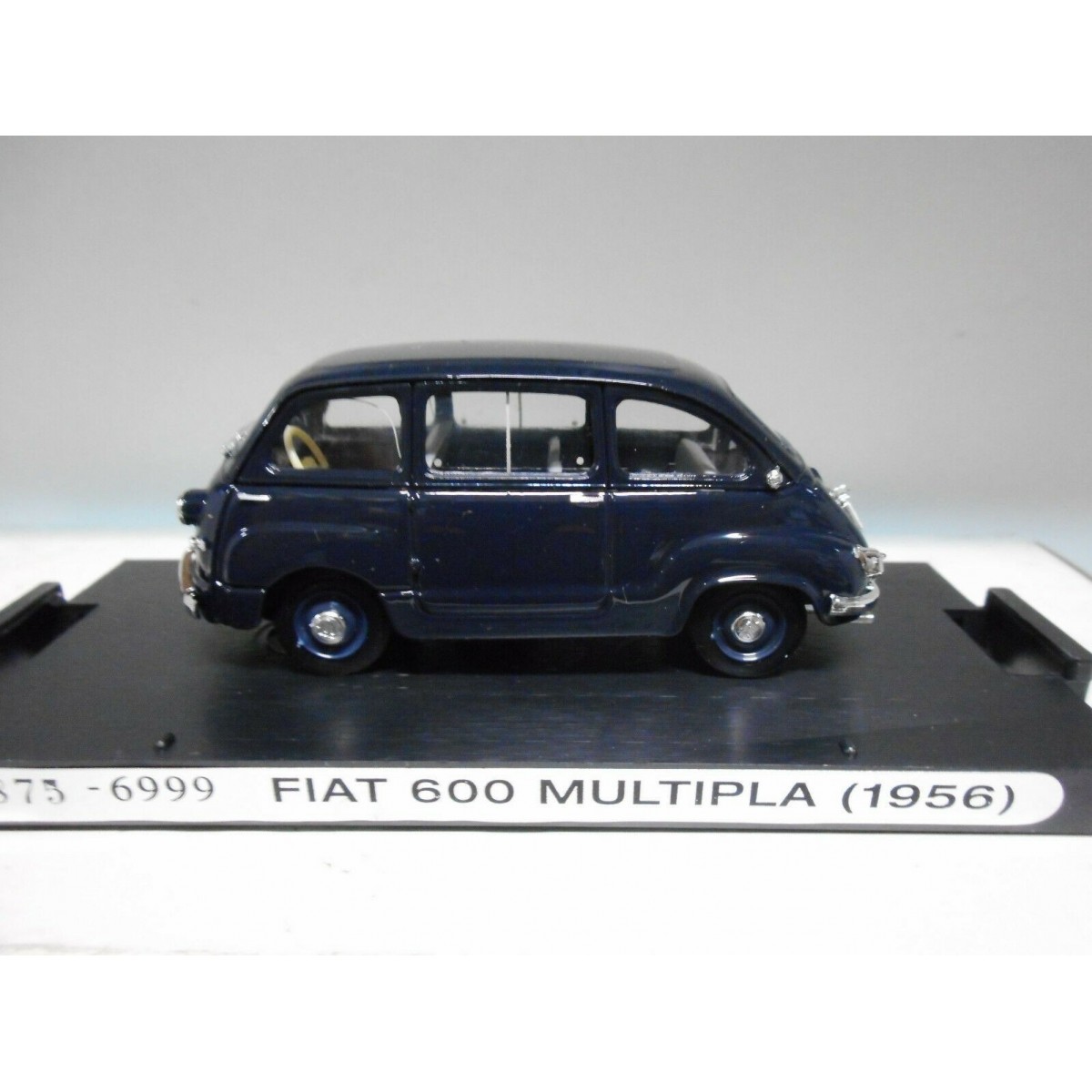 FIAT 600 MULTIPLA CARABINIERI 1956 BRUMM 1 43 BCN STOCK CARS