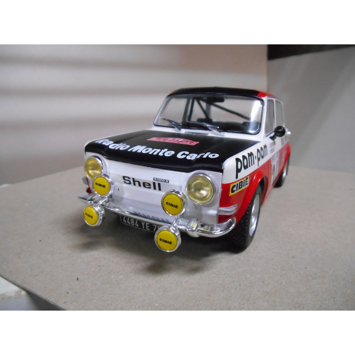 Simca Rallye Rally Monte Carlo Fiorentino Altaya Ixo