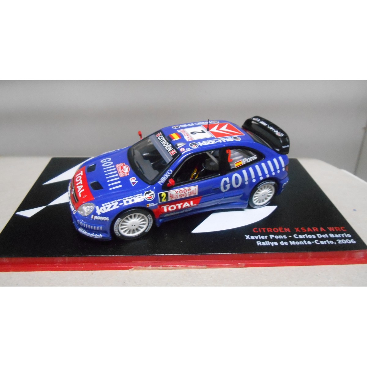 Citroen Xsara Wrc Rally Monte Carlo X Pons Altaya Ixo Defect