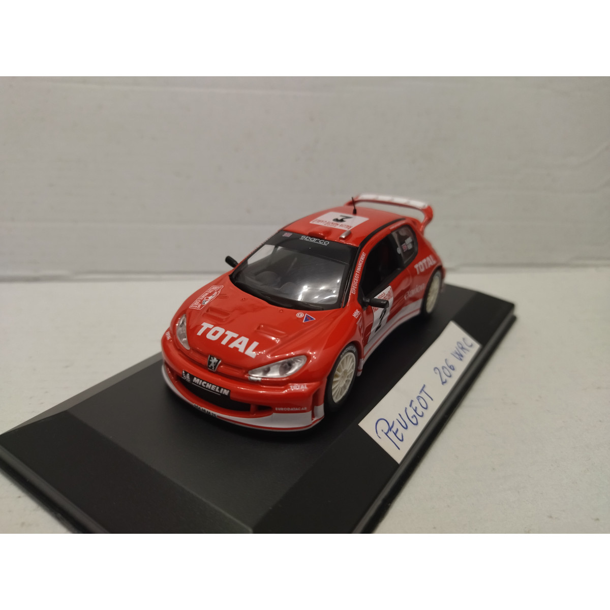 Peugeot Wrc Rally Monte Carlo Burns Altaya Ixo Caja No