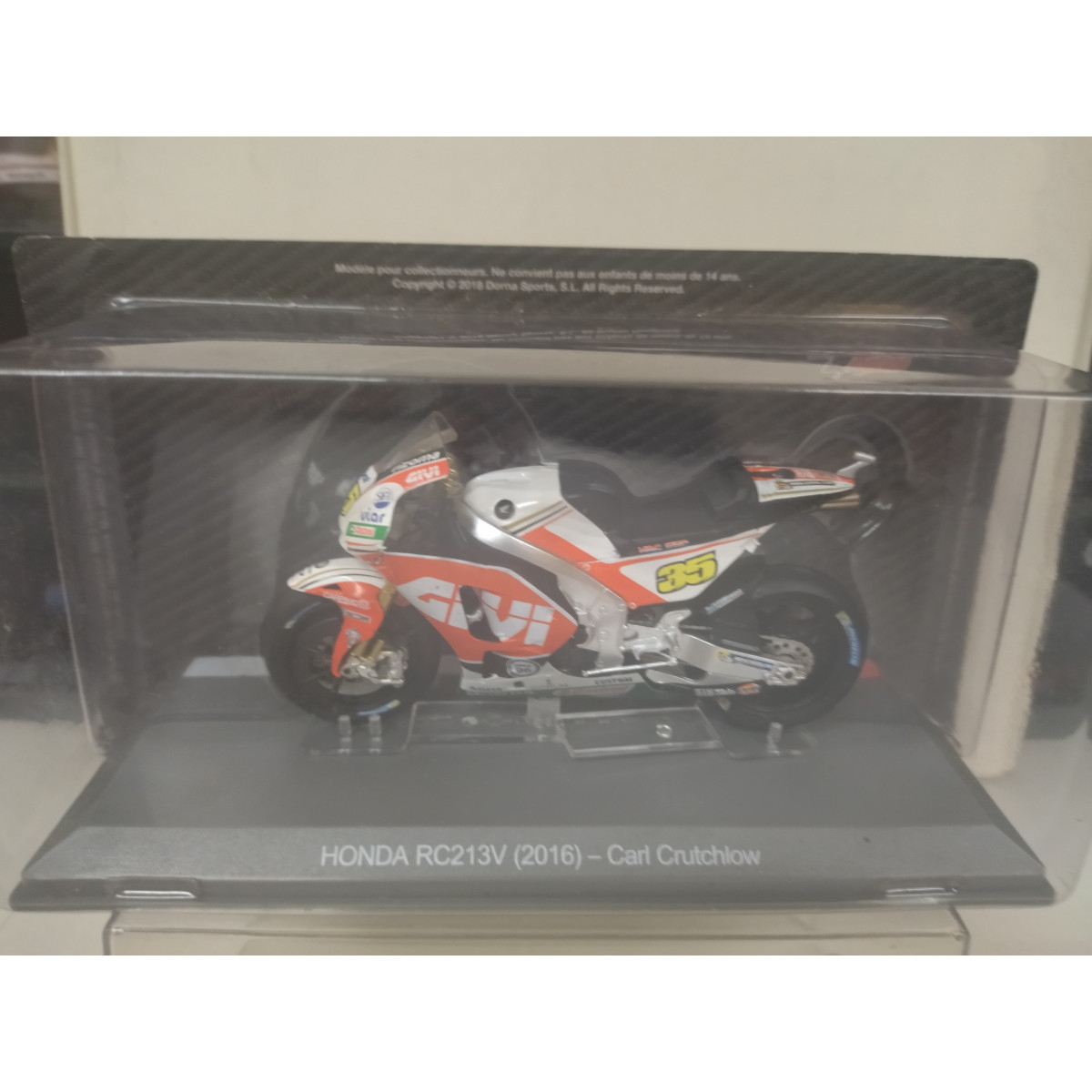 Honda Rc V Carl Crutchlow Moto Gp Altaya Ixo Bcn Stock Cars