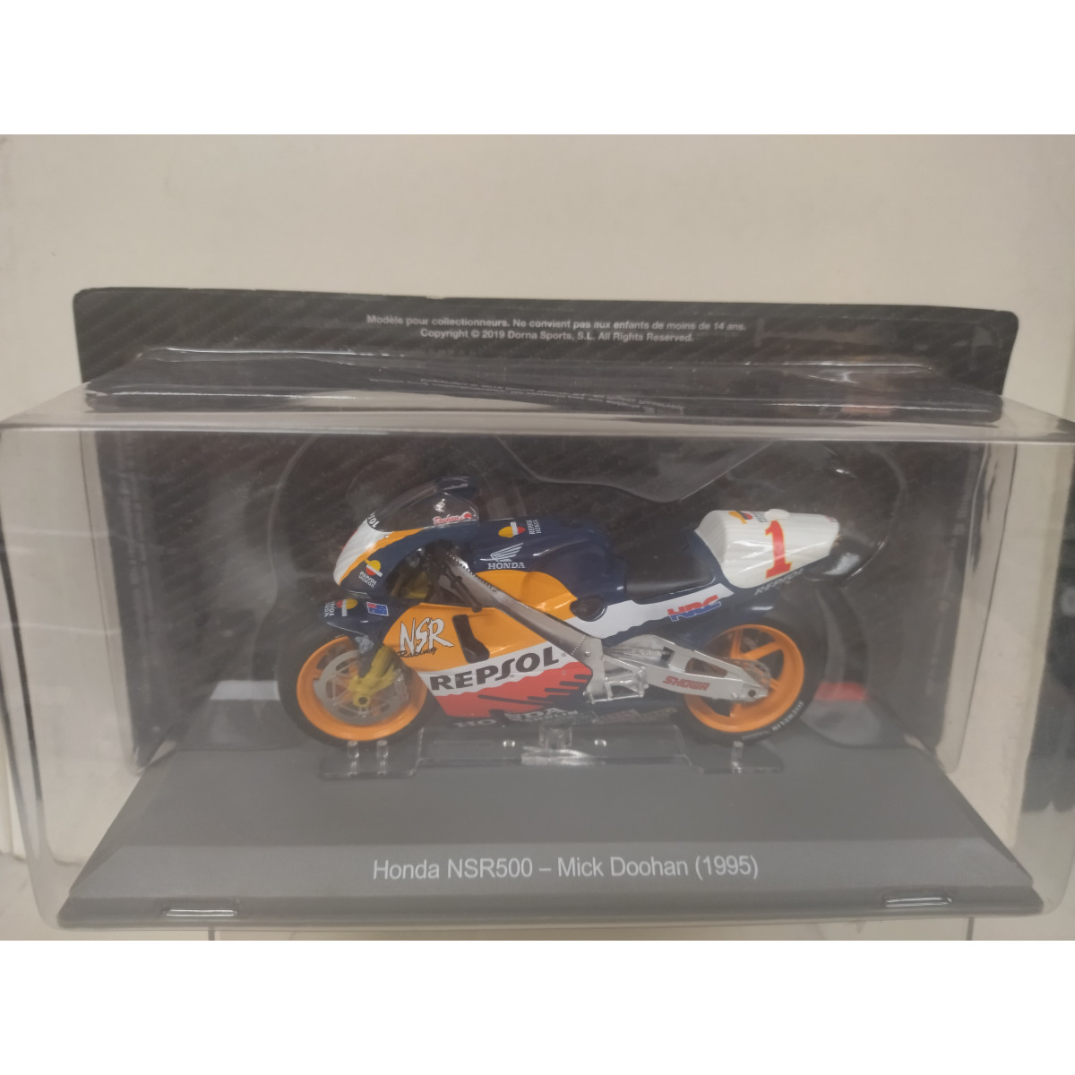 HONDA NSR 500 1995 MIKE DOOHAN MOTO GP 1 18 ALTAYA IXO BCN STOCK CARS