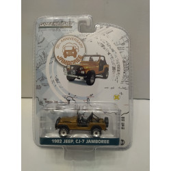 JEEP CJ-7 1982 JAMBOREE 30 YEARS ANNIVERSARY 1:64 GREENLIGHT