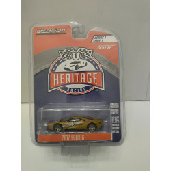 FORD GT 2017 GOLD n5 HERITAGE 1:64 GREENLIGHT