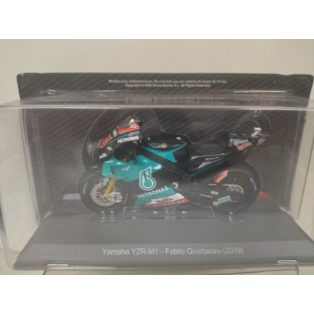 YAMAHA YZR M1 FABIO QUARTARARO 2019 MOTO GP 1:18 ALTAYA IXO