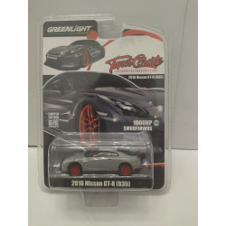 NISSAN GT-R 2016 R35 TUNERCRATE 1:64 GREENLIGHT