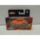 VOLKSWAGEN BEETLE 1962 ORANGE STARS OF GERMANY 1:64 MATCHBOX BOX USADA/V FOTOS