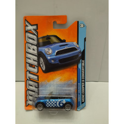 MINI COOPER S CONVERTIBLE 3/10 MBX BEACH 1:64 MATCHBOX