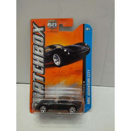 TVR TUSCAN S BLACK 60th ANNIVERSARY 1:64 MATCHBOX