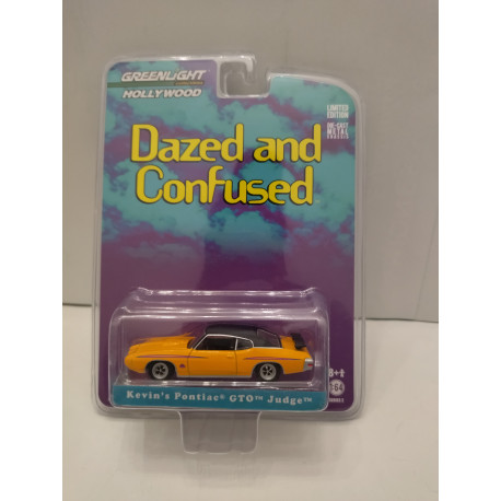 PONTIAC GTO JUDGE DAZED AND CONFUSED HOLLYWOOD 1:64 GREENLIGHT