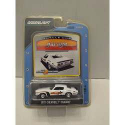 CHEVROLET CAMARO 1970 THE GENERAL MUSCLE GARAGE 1:64 GREENLIGHT