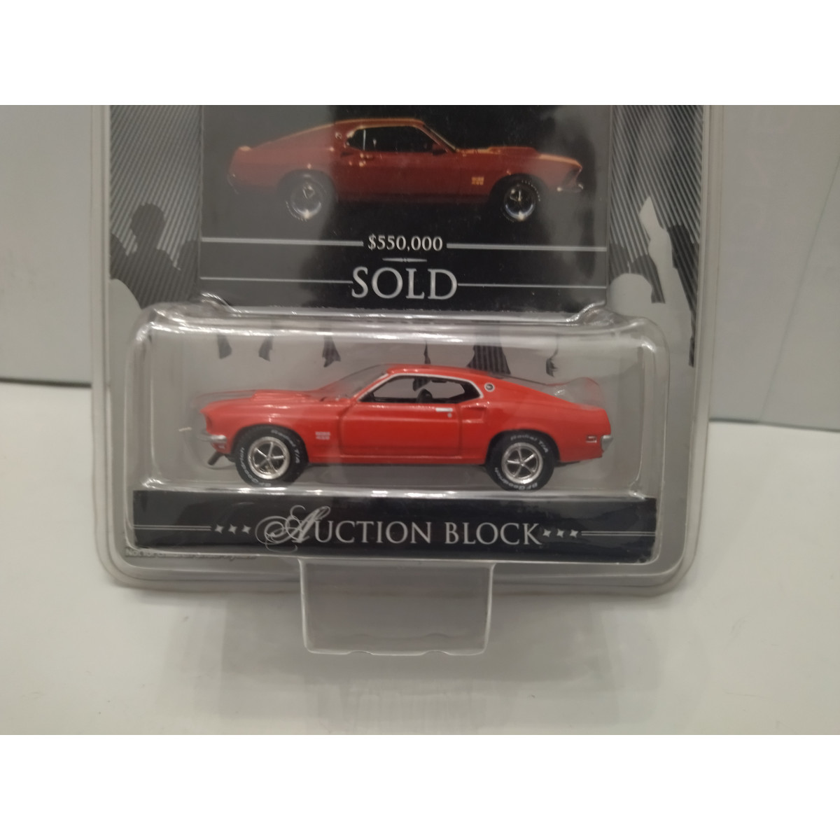 FORD MUSTANG 1969 BOSS 429 BARRETT-JACKSON 1:64 GREENLIGHT - BCN STOCK CARS