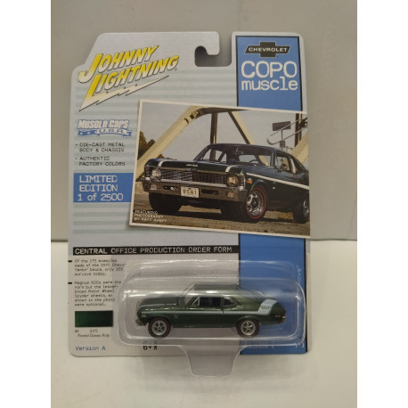 CHEVROLET NOVA 1970 YENKO DEUCE COPO MUSCLE 1:64 JOHNNY LIGHTNING