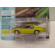 PLYMOUTH DUSTER 340 1971 CURIOUS YELLOW MUSCLE CARS USA 1:64 JOHNNY LIGHTNING