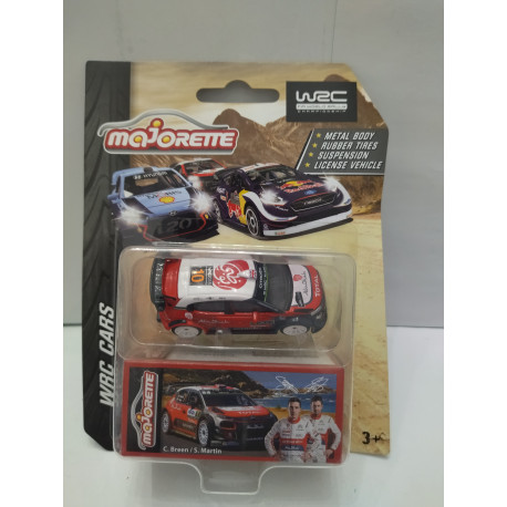 CITROEN C3 WRC C.BREEN/S.MARTIN RALLY 1:64 MAJORETTE