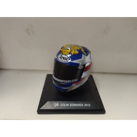 COLIN EDWARDS 2012 MOTO/BIKE HELMETS 1:5 ALTAYA IXO