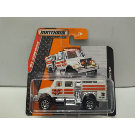 INTERNATIONAL WORKSTAR EMERGENCY TEAM MBX HEROIC RESCUE 1:64 MATCHBOX