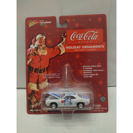 CHEVROLET CAMARO 1969 COCA-COLA HOLIDAY 1:64 JOHNNY LIGHTNING