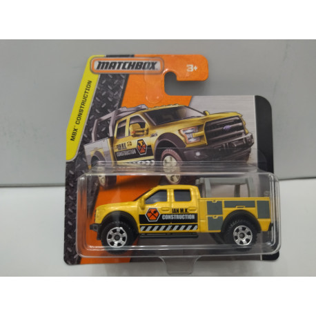 FORD F-150 2015 IAN MK MBX CONSTRUCTION 1:64 MATCHBOX