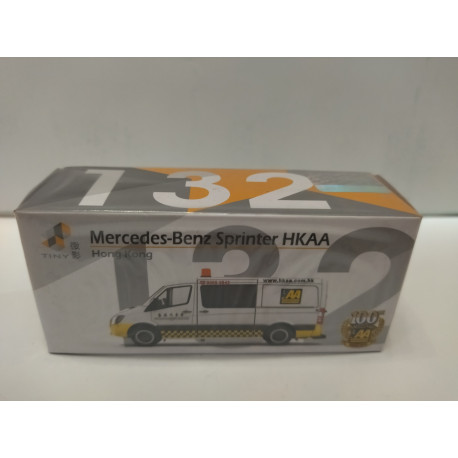 MERCEDES-BENZ SPRINTER AMBULANCE HKAA HONG KONG 1:64 TINY TOYS