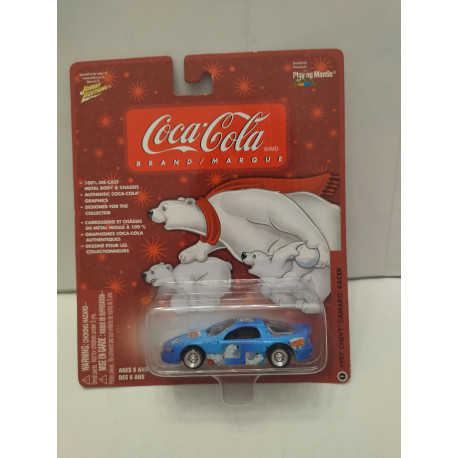 CHEVROLET CAMARO 1997 RACER COCA-COLA BEARS 1:64 JOHNNY LIGHTNING