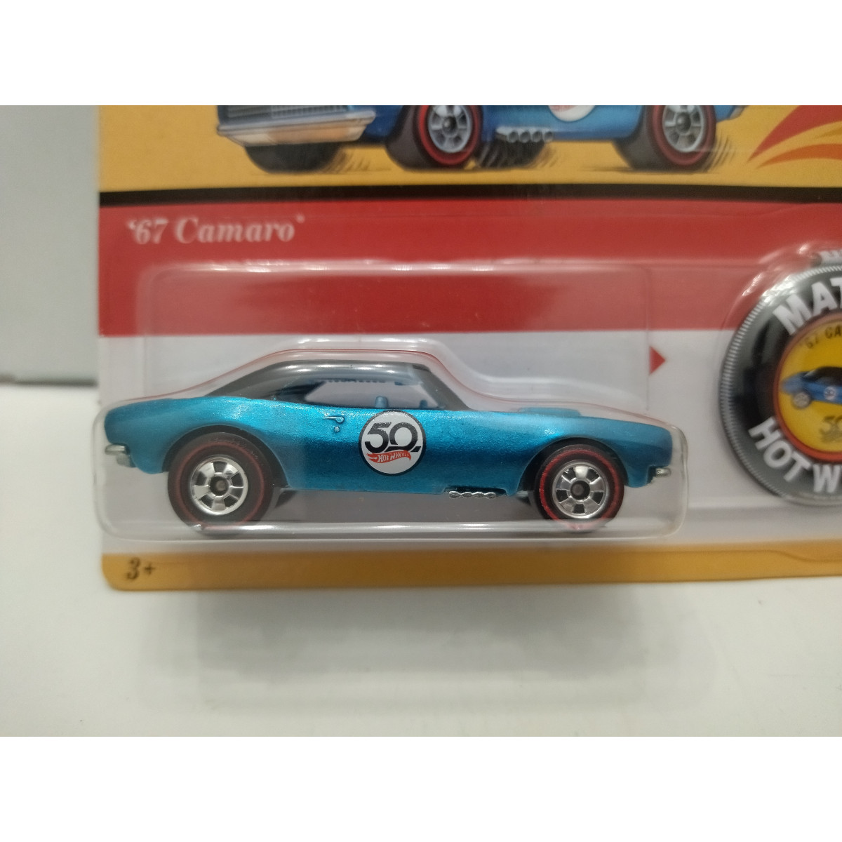 Chevrolet Camaro 1967 50rd Anniversary 35 164 Hot Wheels Bcn Stock Cars 1078