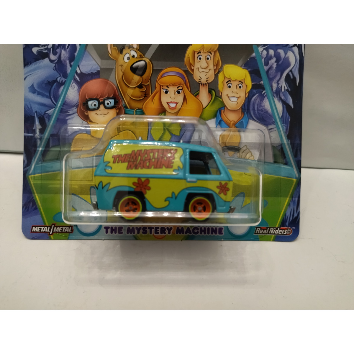 The Mystery Machine Scooby Doo Blue 164 Hot Wheels Premium Bcn Stock Cars 7892