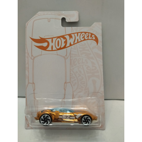 GAZELLA GT 52rd ANNIVERSARY SPECIAL PEARL & CHROME 1:64 HOT WHEELS