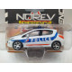 PEUGEOT 308 POLICE EMERGENCY  apx 1:64 NOREV 3 INCHES (7,5cm)