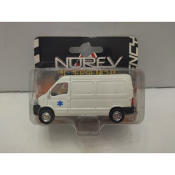 RENAULT MASTER AMBULANCE EMERGENCY apx 1:64 NOREV 3 INCHES (7,5cm)