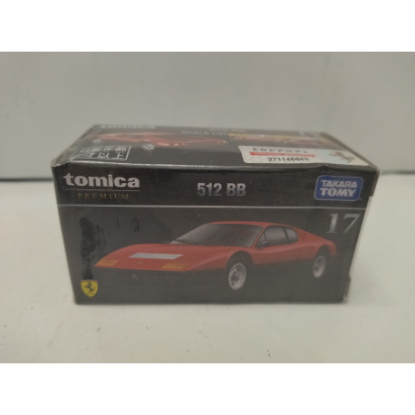 FERRARI 512 BB RED 1:61 TOMICA PREMIUM 17