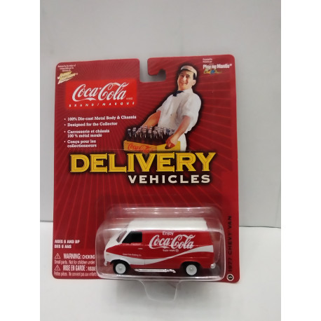 CHEVROLET VAN 1977 DELIVERY VEHICLES 1:64 JOHNNY LIGHTNING