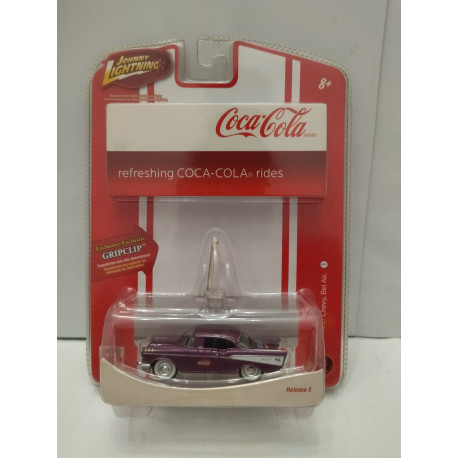 CHEVROLET BEL AIR 1957 COCA-COLA SPORTS CARS 1:64 JOHNNY LIGHTNING