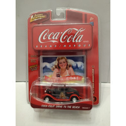 FORD ROADSTER 1932 COCA-COLA DRIVE TO BEACH 1:64 JOHNNY LIGHTNING