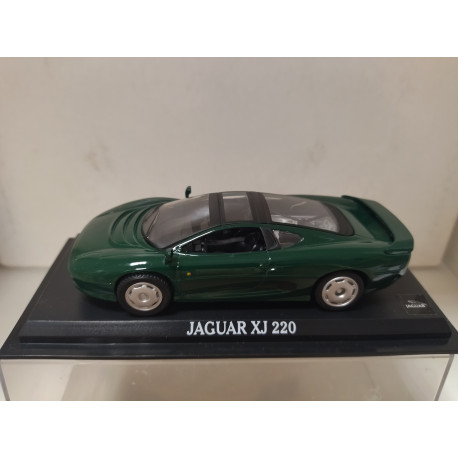 JAGUAR XJ220 GREEN 1:43 DelPRADO BLISTER OPEN