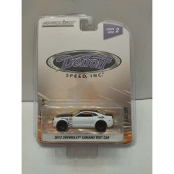 CHEVROLET CAMARO 2012 TEST CAR DETROIT 1:64 GREENLIGHT