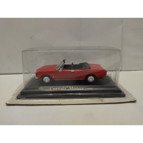 CHEVROLET CORVAIR MONZA 1969 CONVERTIBLE RED 1:43 ROAD SIGNATURE BLISTER OPEN