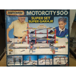 SUPER GARAGE SUPER SET MOTOR CITY 500 1:64 MATCHBOX