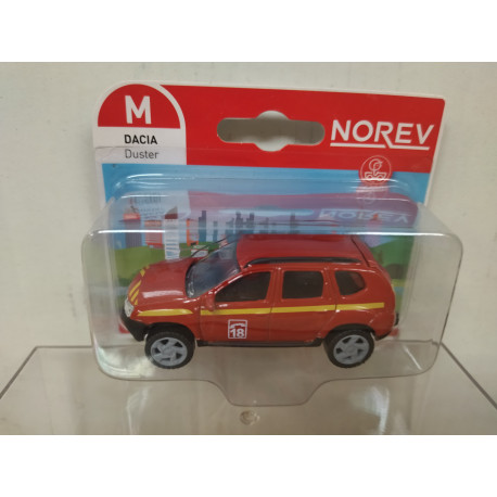 DACIA DUSTER FIRE/POMPIERS apx 1:64 NOREV 3 INCHES (7,5cm)