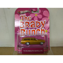 PLYMOUTH SATELLITE 1971 THE BRADY BUNCH 1:64 HOT WHEELS PREMIUM