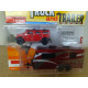 HUMMER H2 2004 + CAMPER TRAILER 1:64 JOHNNY LIGHTNING