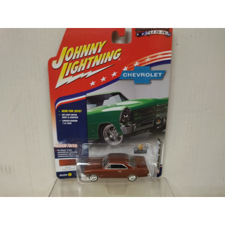 CHEVROLET NOVA 1967 SS COOPER METALLIC MUSCLE CARS USA 1:64 JOHNNY LIGHTNING