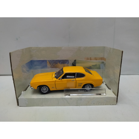 FORD CAPRI MK1 YELLOW/ORANGE 1:43 CARARAMA