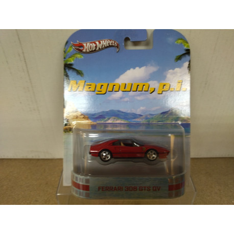 FERRARI 308 GTS QV MAGNUM P.I. 1:64 HOT WHEELS PREMIUM