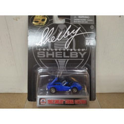 SHELBY COBRA CSX2000 1962 BLUE 1:64 SHELBY COLLECTIBLES